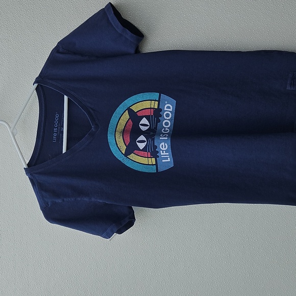 Life is Good, cat T-shirt. - Picture 2 of 5